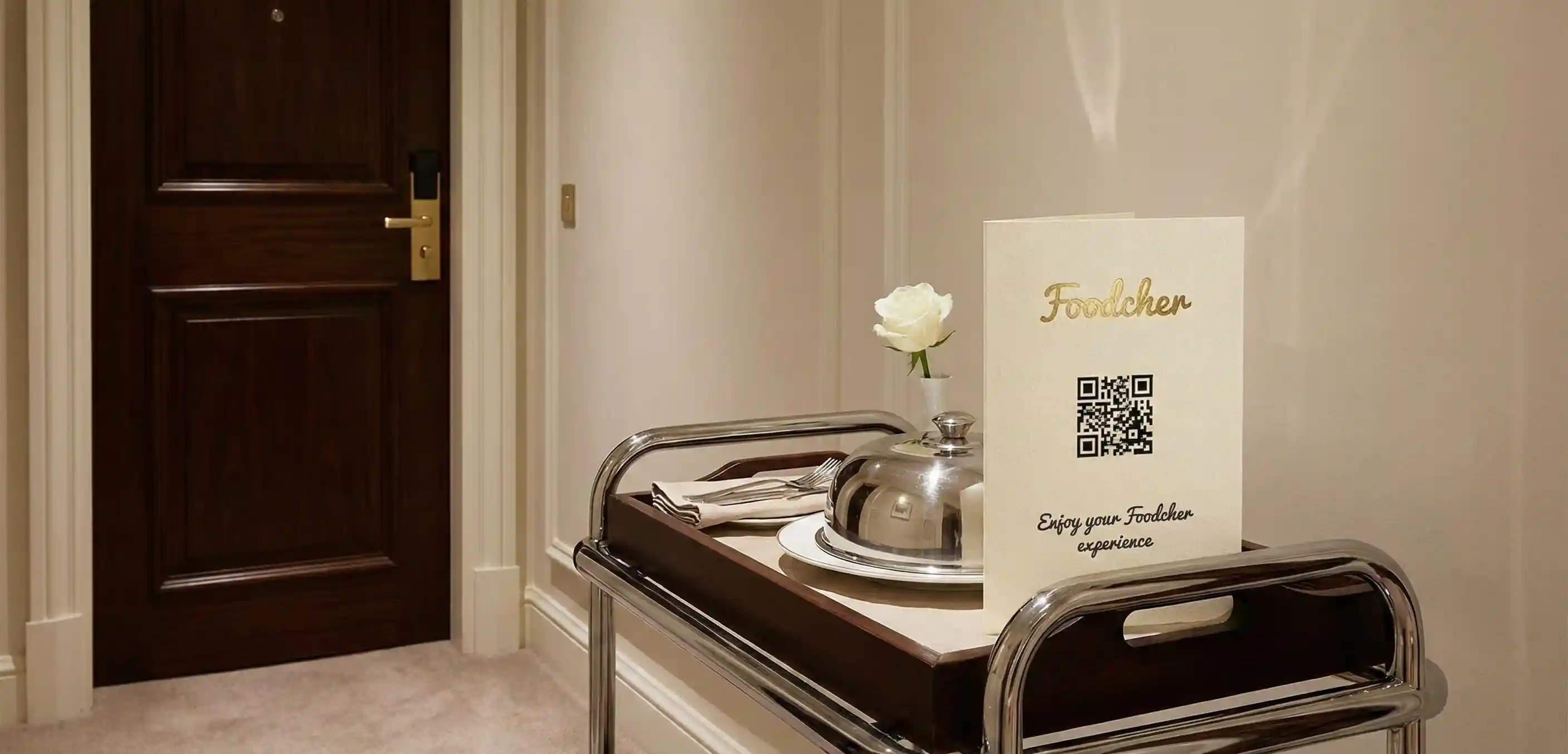 Hotel dining area with five-star service